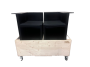 Barelement Ecke schwarz 3